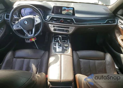 2018 BMW 740 I z USA, uszkodzony, nr VIN WBA7E2C52JG742618